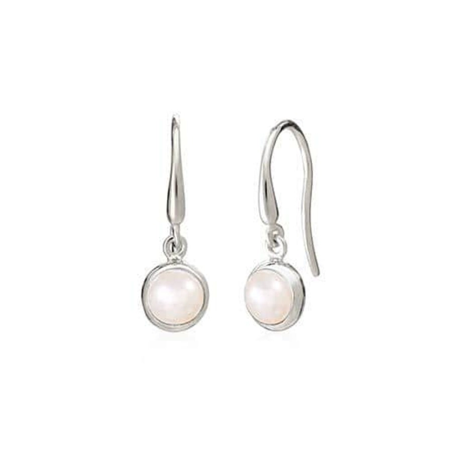 Earrings Luceir Jewellery | Luceir June Birthstone Earrings - Pearl