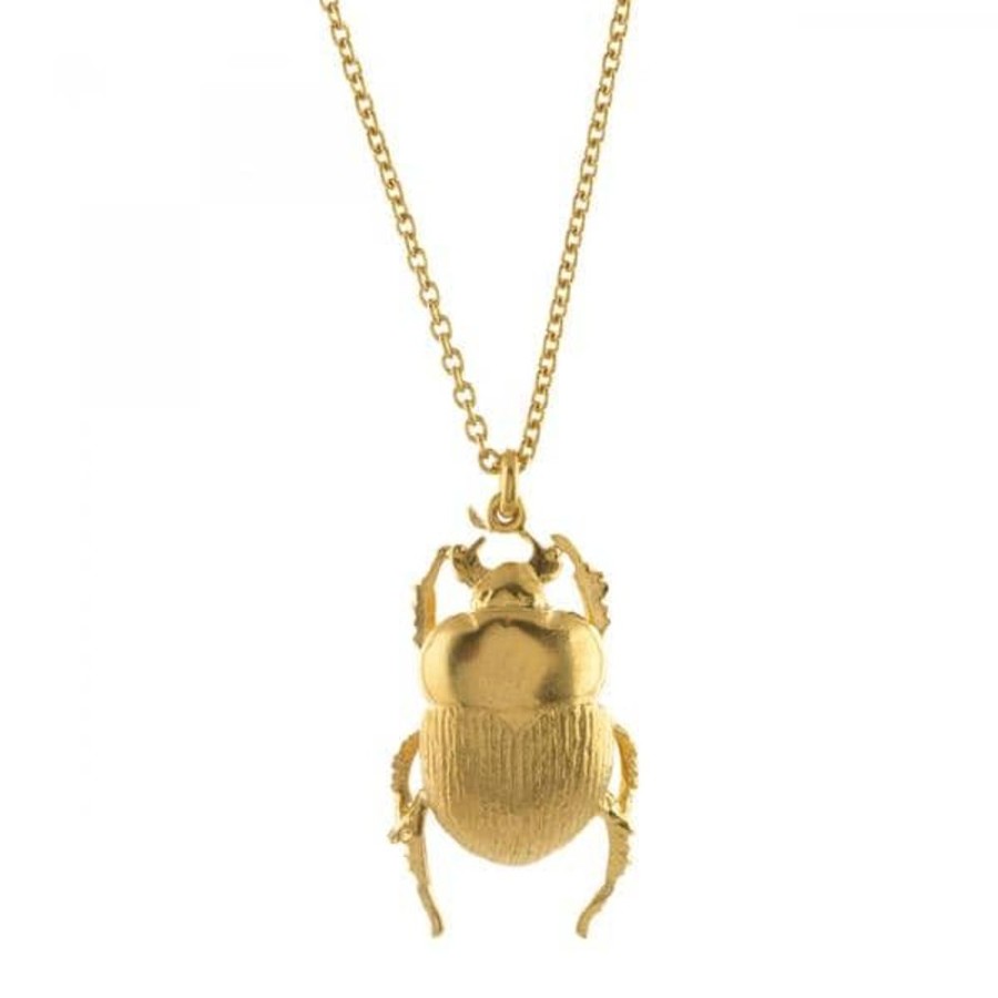 Necklaces Alex Monroe | Alex Monroe Dor Beetle Necklace