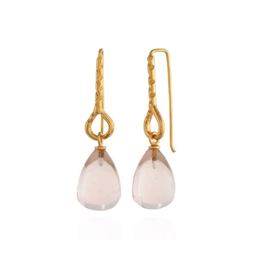 Earrings Shyla | Helena Champagne Drop Earrings