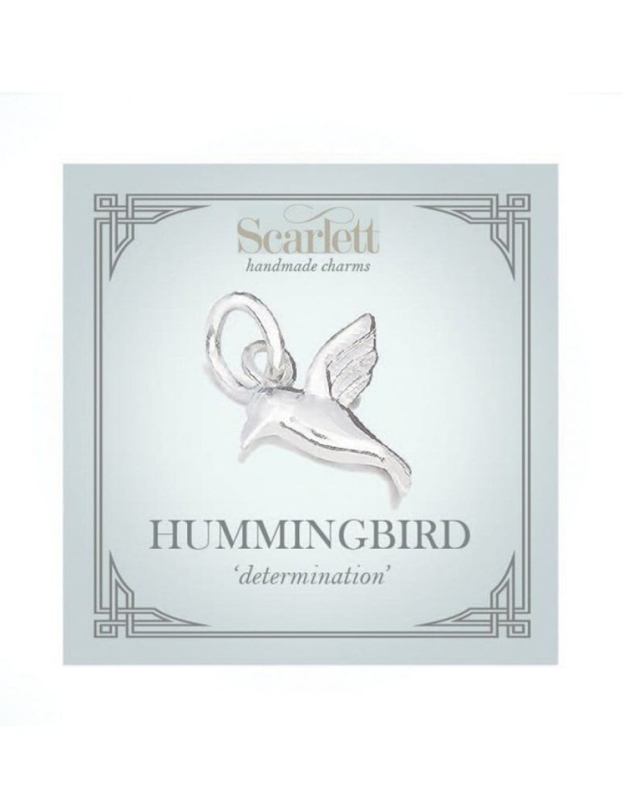 Bracelets Scarlett Jewellery | Scarlett Silver Hummingbird Charm