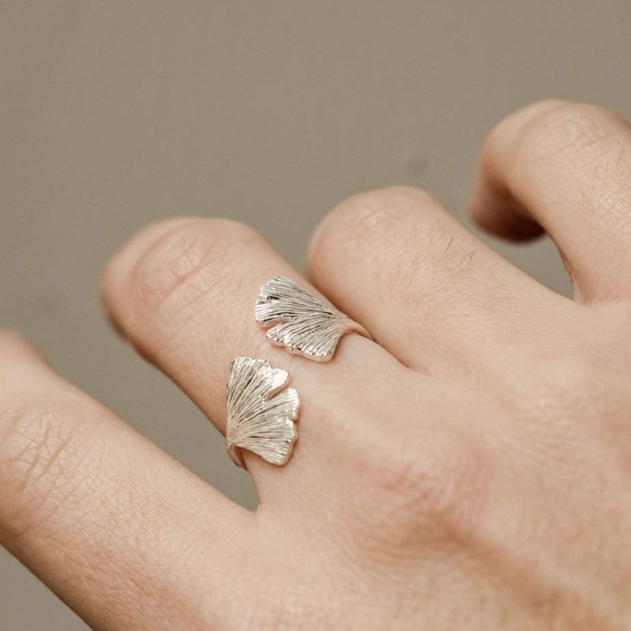 Rings Pernille Corydon | Biloba Silver Ring