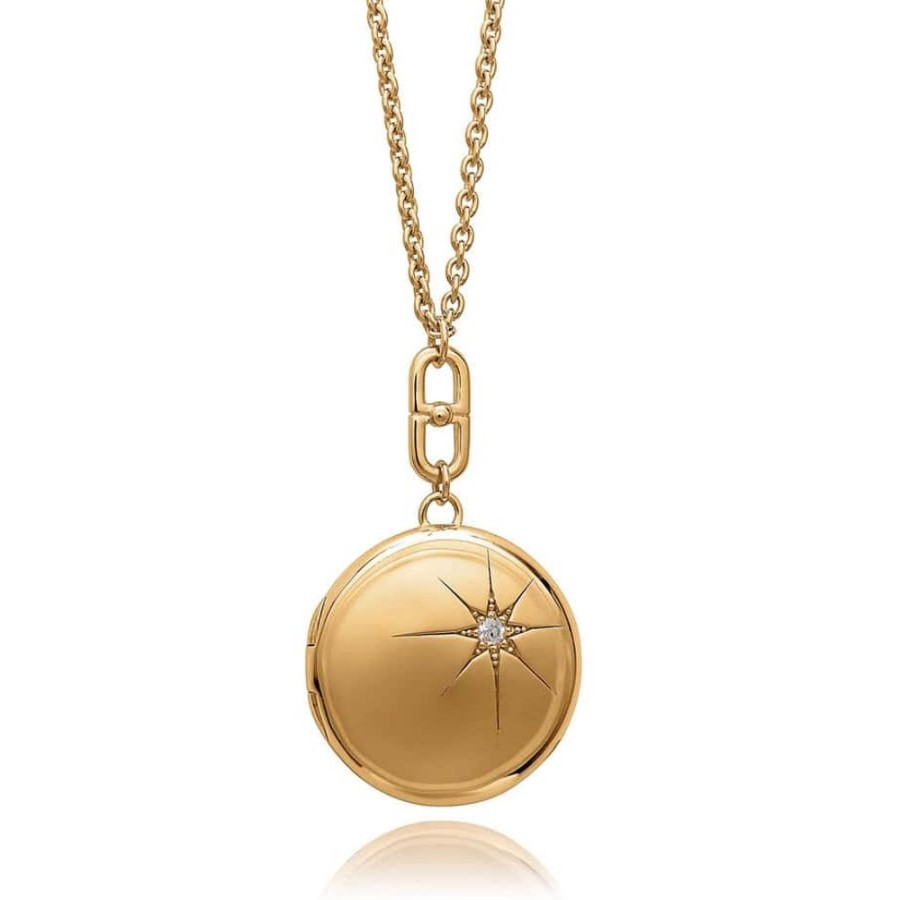 Necklaces Rachel Jackson | Large Stellar Star Locket