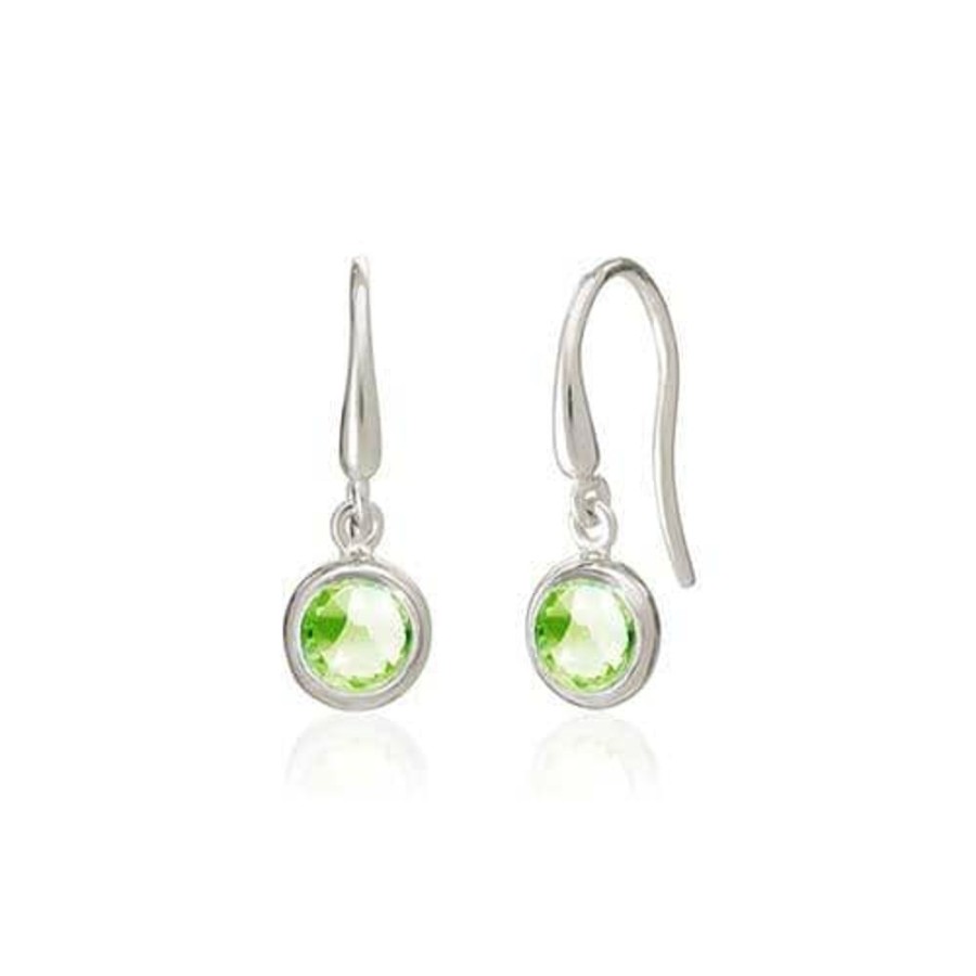 Earrings Luceir Jewellery | Luceir August Birthstone Earrings - Peridot