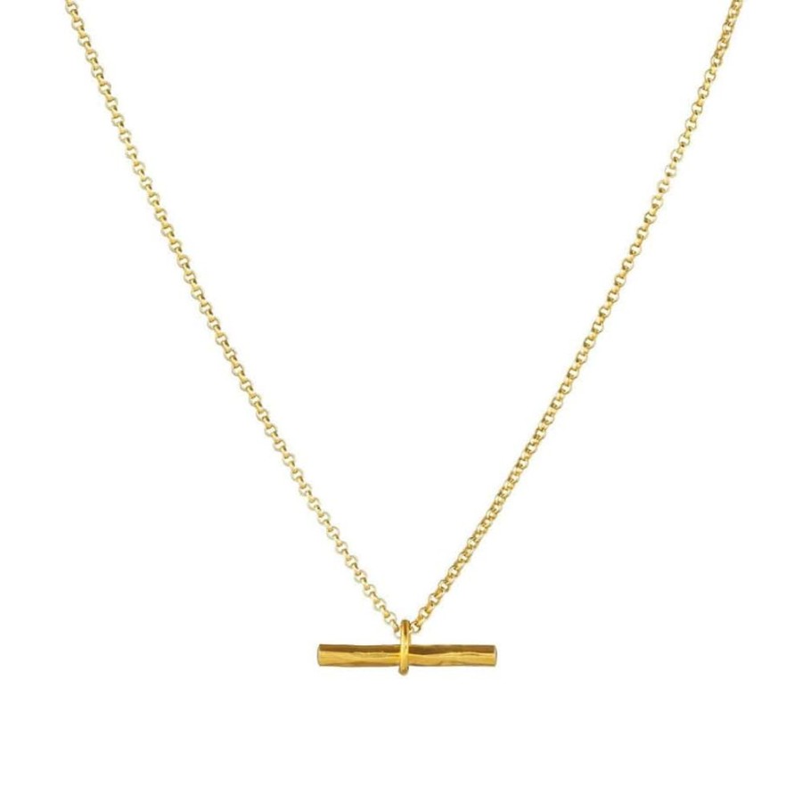 Necklaces One and Eight | Willow T-Bar Necklace