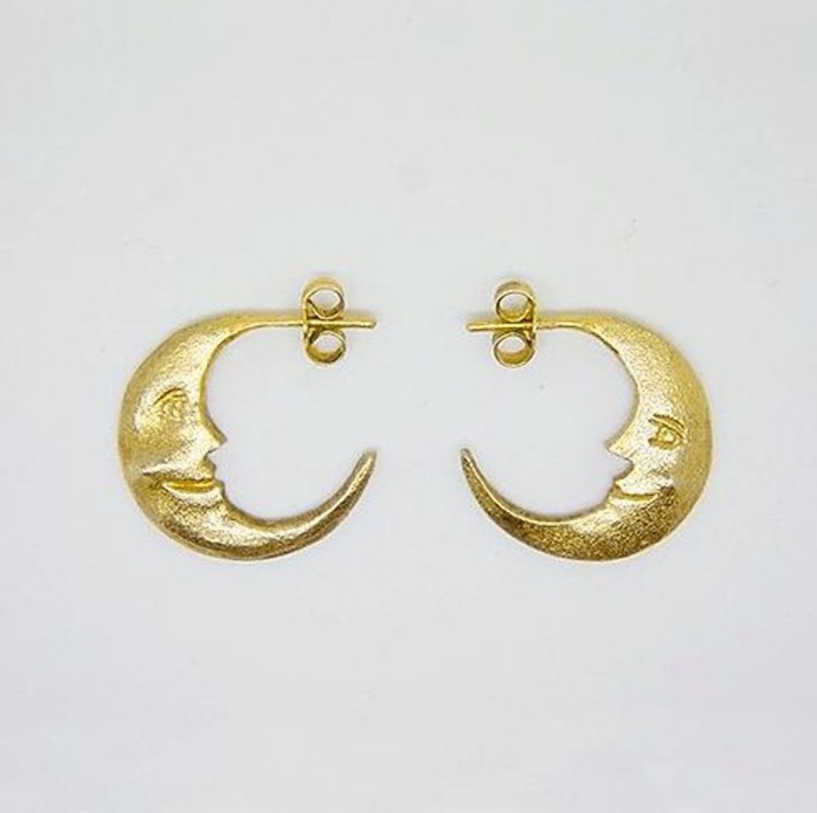 Earrings Manom | Manom Jewellery Crescent Moon Earrings