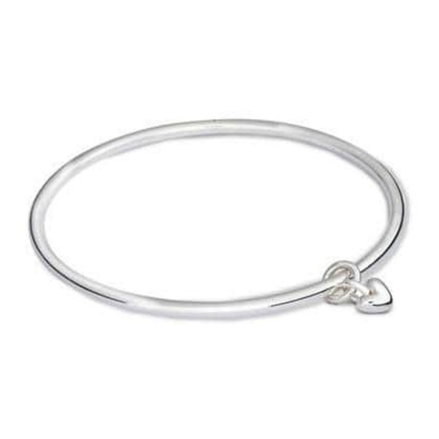 Bracelets Scarlett Jewellery | Scarlett Silver Sweetheart Bangle