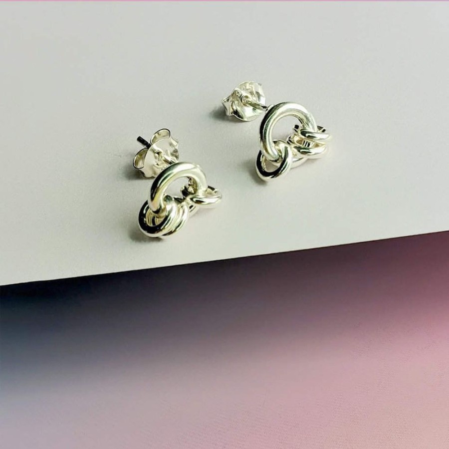 Earrings Vurchoo | Silver Rings Stud