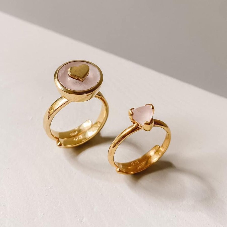 Rings Sarah Verity | Stellar Midi Heart Ring