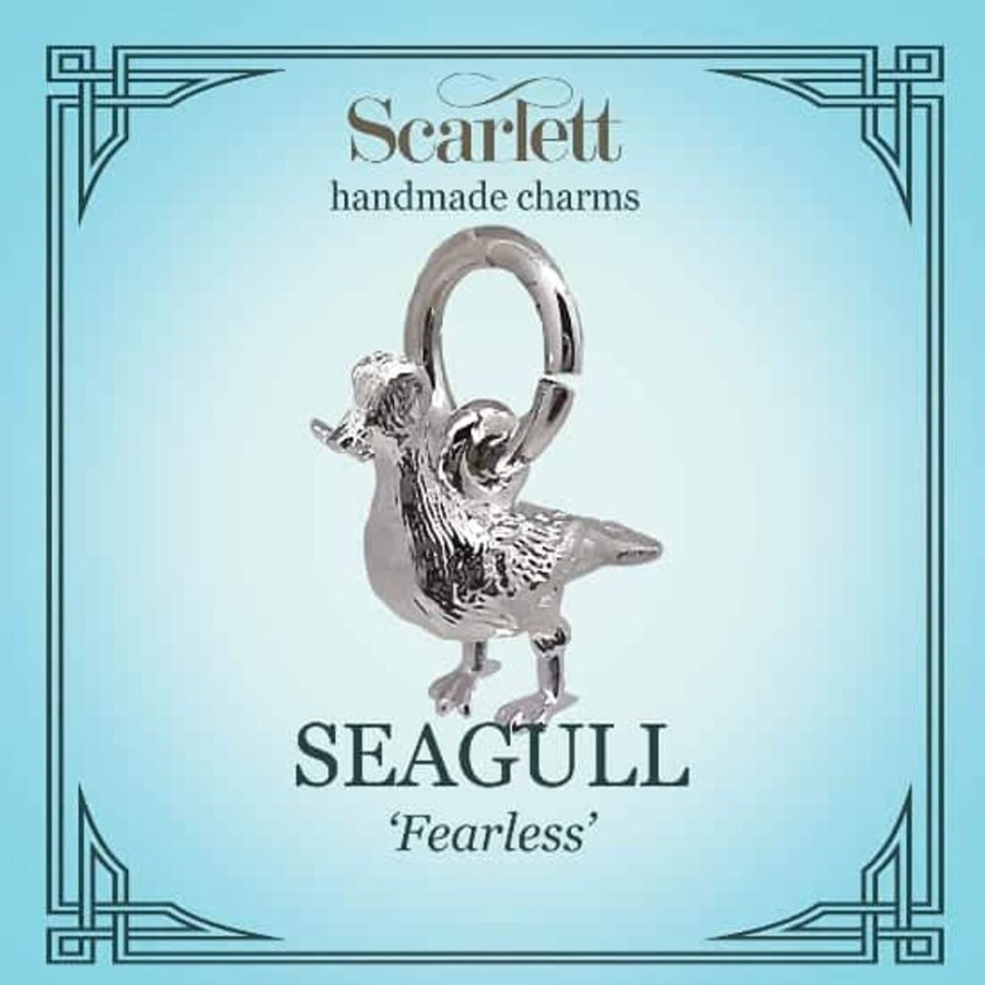 Bracelets Scarlett Jewellery | Scarlett Seagull With Chip Charm