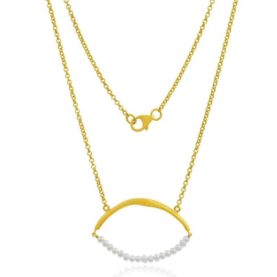 Necklaces Shyla | Thiva Pearl Necklace