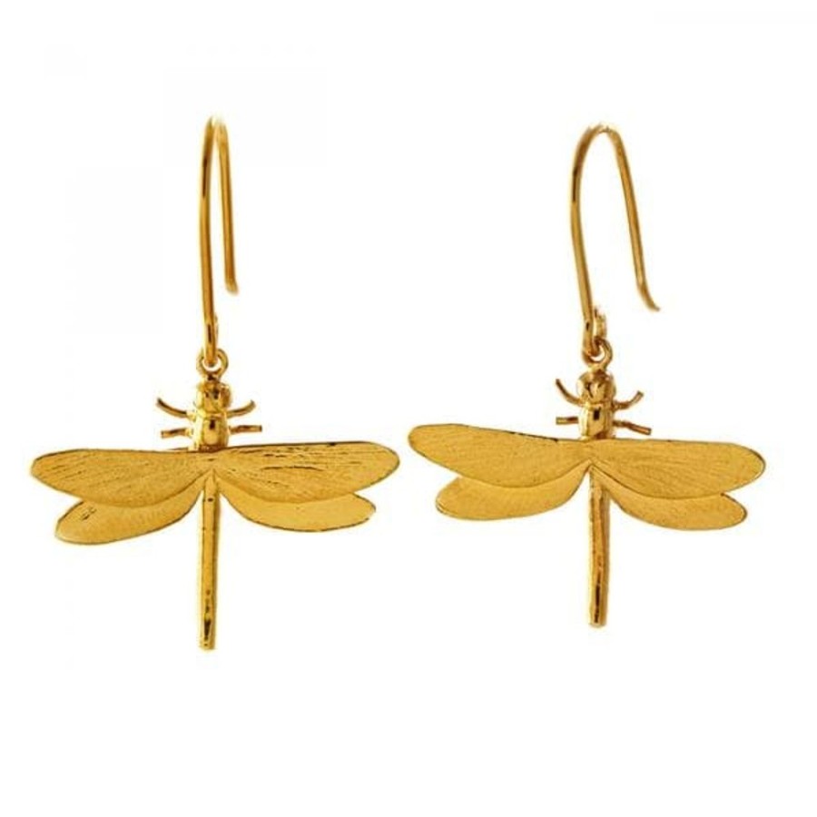 Earrings Alex Monroe | Alex Monroe Dragonfly Earrings