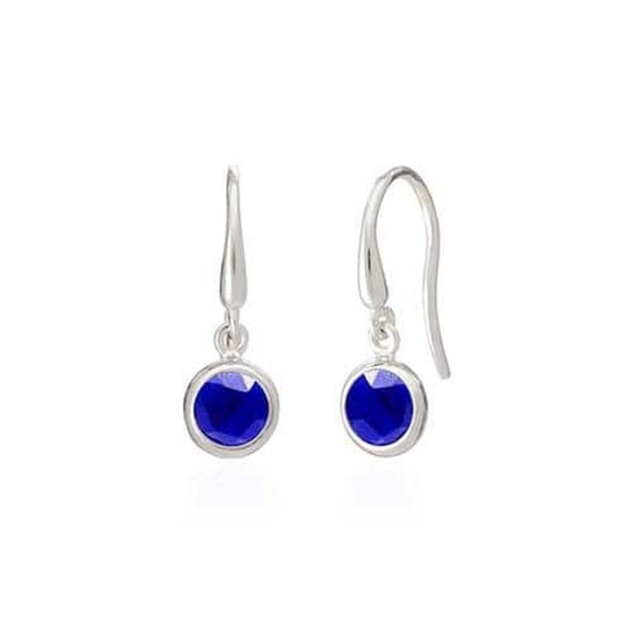 Earrings Luceir Jewellery | Luceir September Birthstone Earrings - Lapis Lazuli