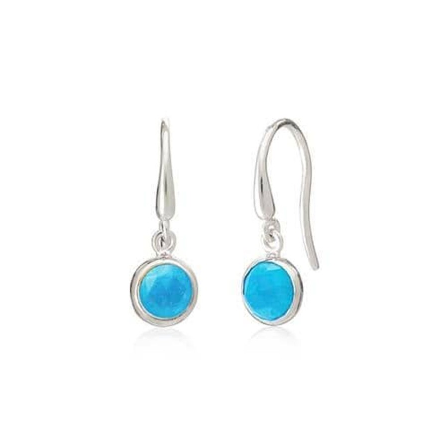 Earrings Luceir Jewellery | Luceir December Birthstone Earrings - Turquoise