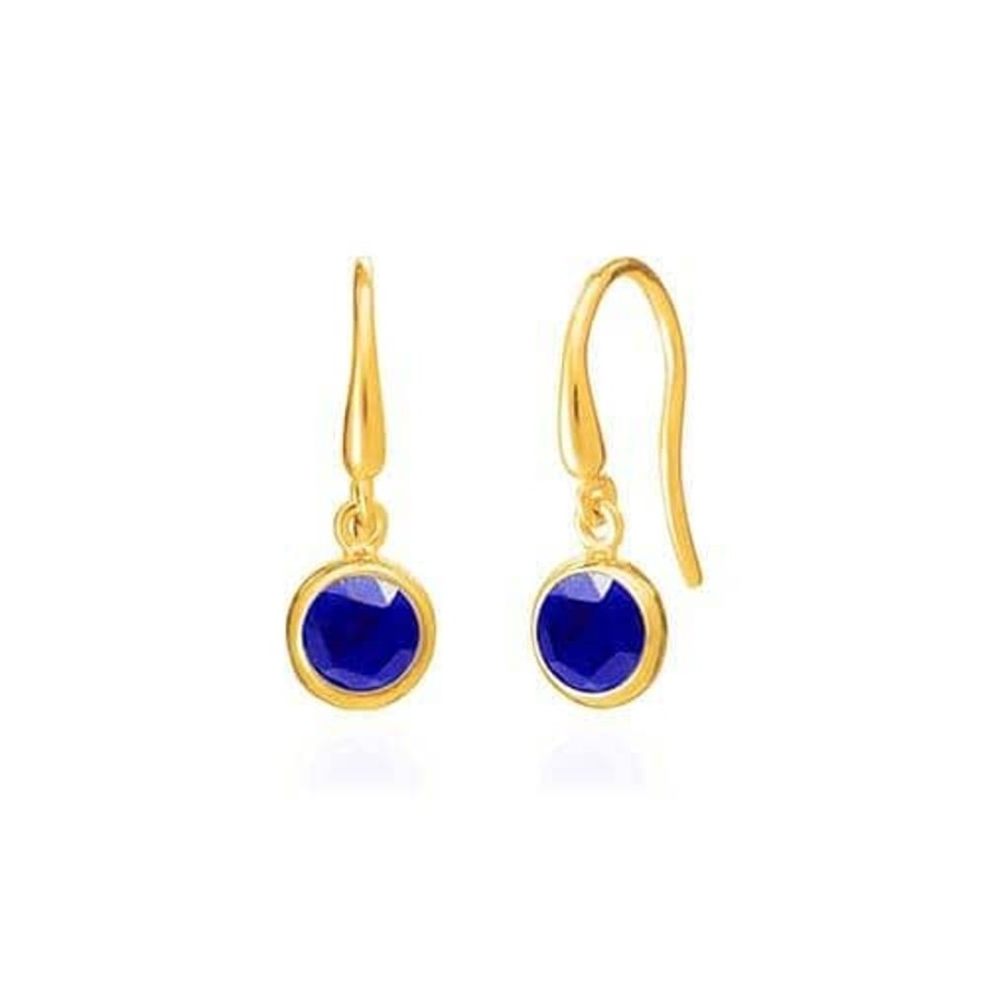 Earrings Luceir Jewellery | Luceir September Birthstone Earrings - Lapis