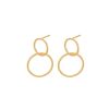 Earrings Pernille Corydon | Pernille Corydon Double Loop Earrings