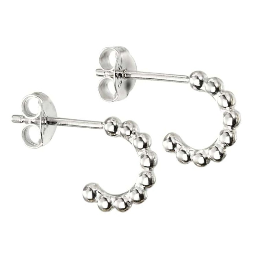 Earrings Silverado Classics | Small Bobble Hoop Earrings