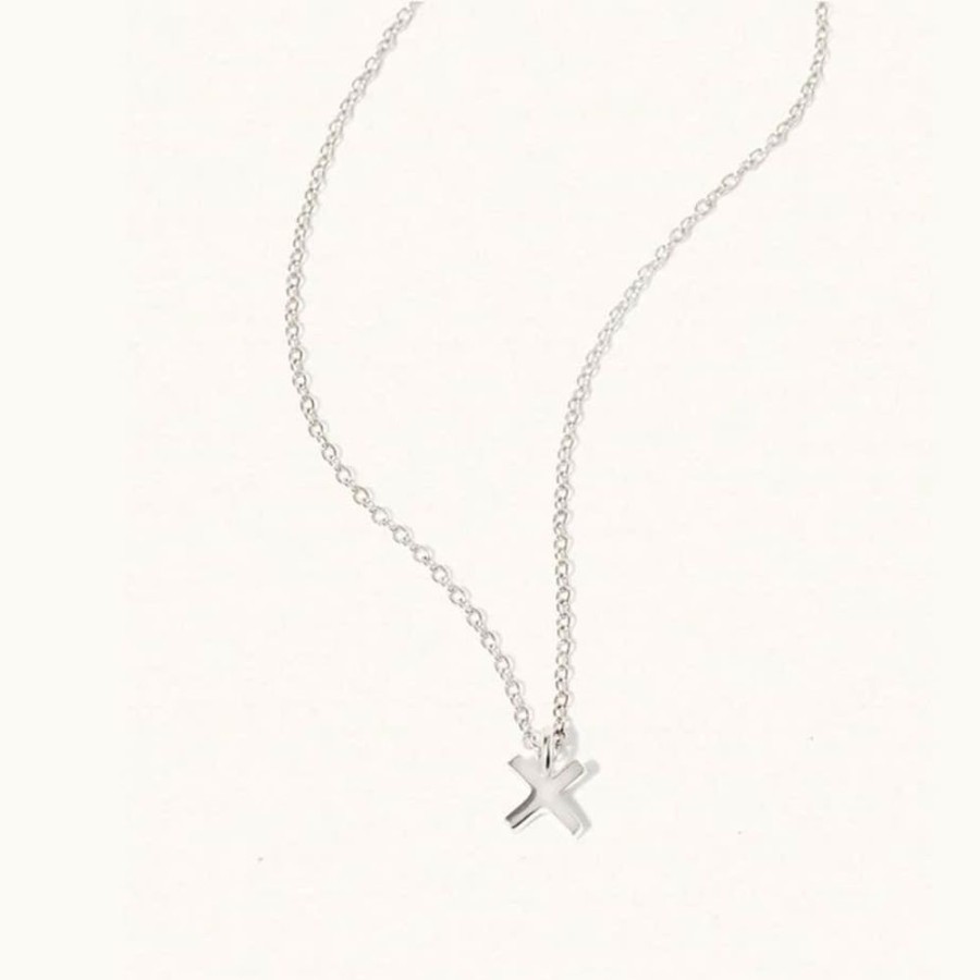 Necklaces Luceir Jewellery | Silver Kiss Necklace