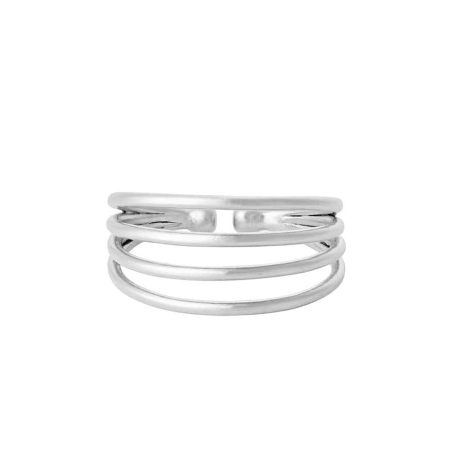 Rings Pernille Corydon | Midnight Sun Silver Ring