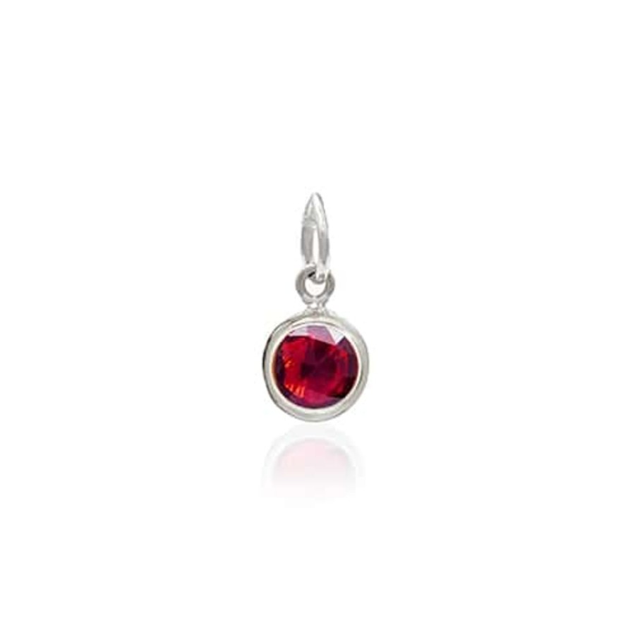 Necklaces Luceir Jewellery | Luceir January Birthstone Pendant - Garnet