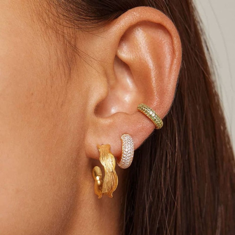 Earrings Enamel | Small Ane Hoop Earring