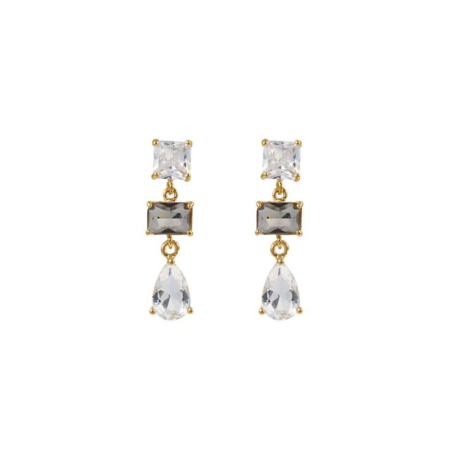 Earrings Orelia | Mixed Stone Crystal Drop Earrings