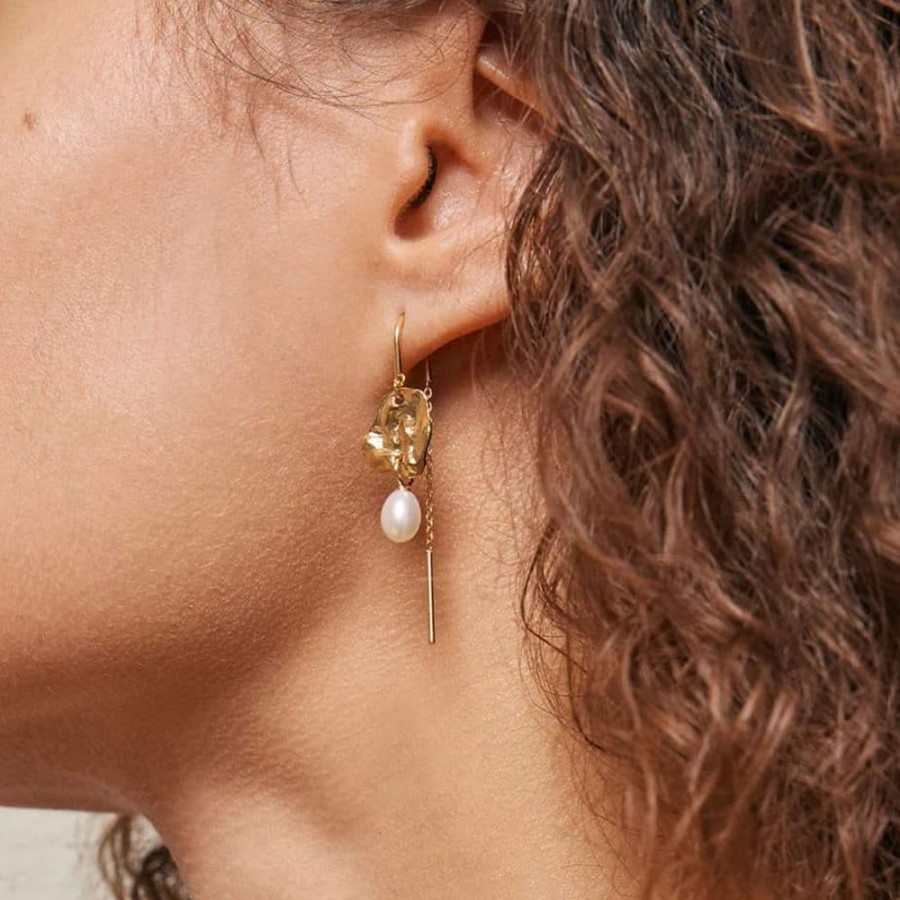 Earrings Enamel | Kai Pearl Earring