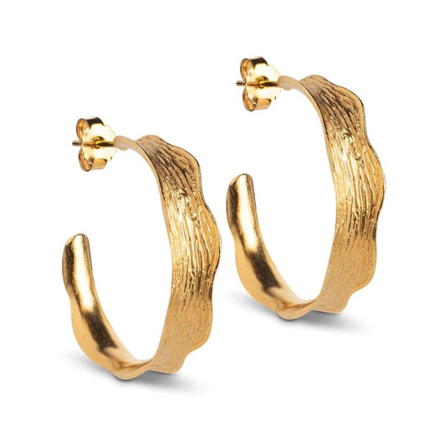 Earrings Enamel | Large Ane Hoop Earring