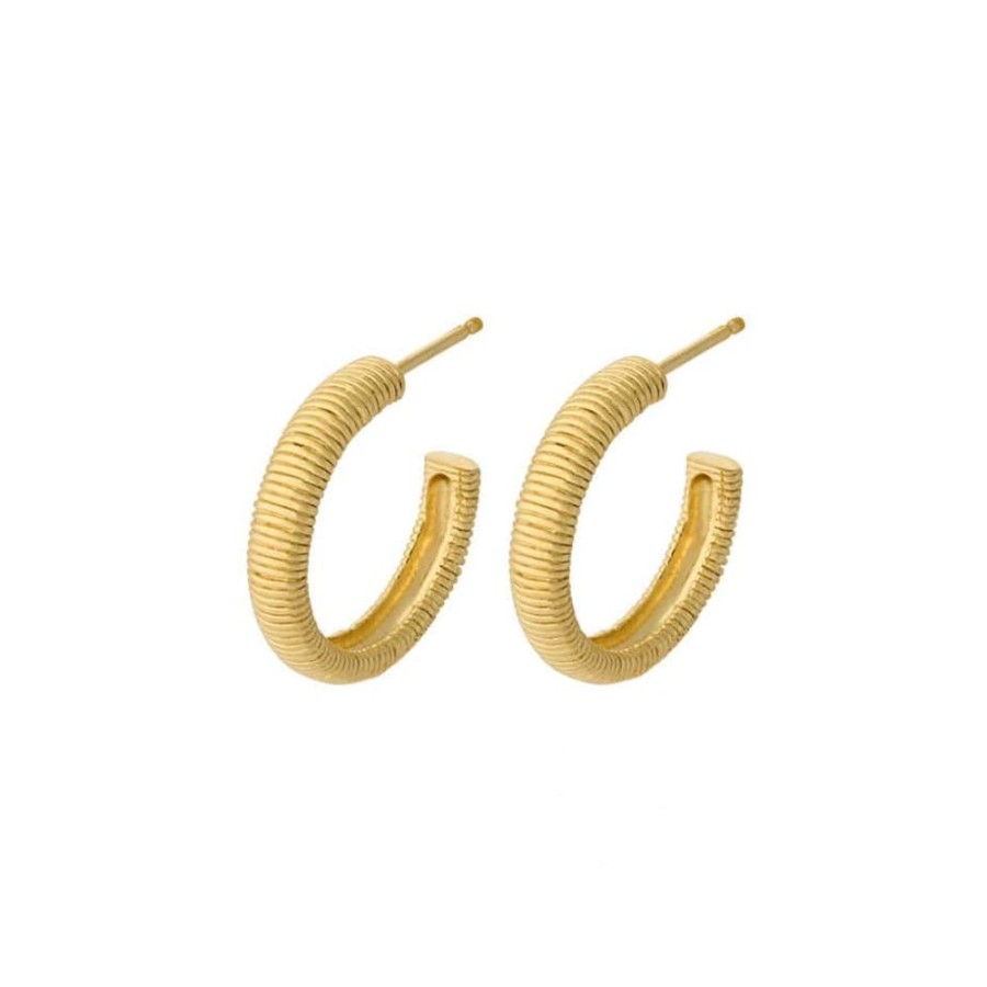 Earrings Pernille Corydon | Sea Breeze Hoop Earrings