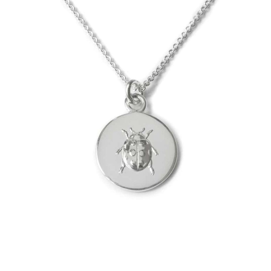 Necklaces Tales From The Earth | Silver Lady Luck Necklace