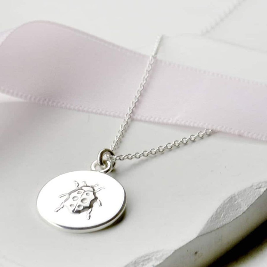 Necklaces Tales From The Earth | Silver Lady Luck Necklace