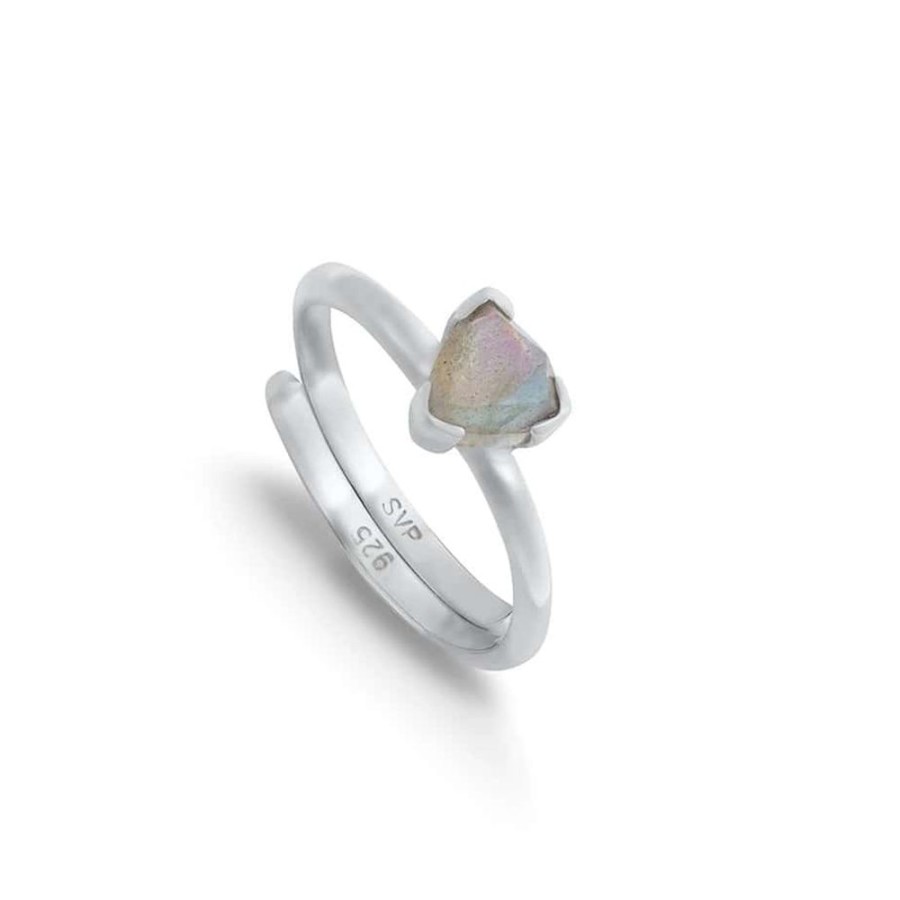 Rings Sarah Verity | Audie Labradorite Silver Ring