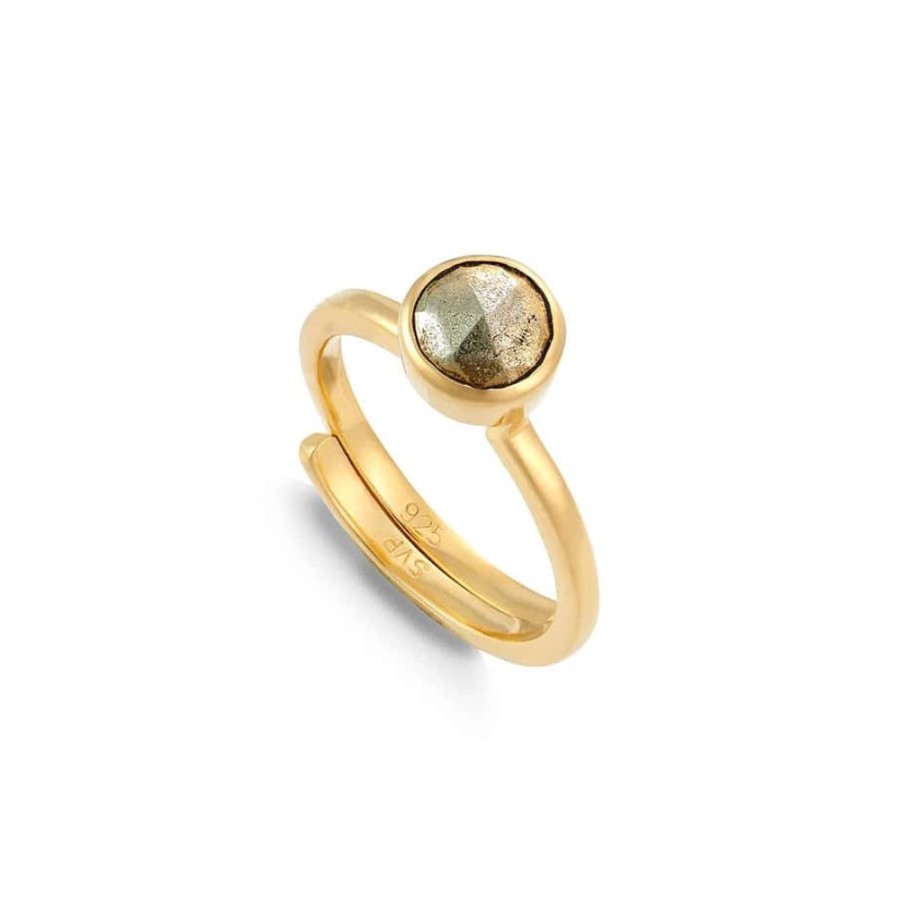 Rings Sarah Verity | Shine On Hope Pyrite Ring