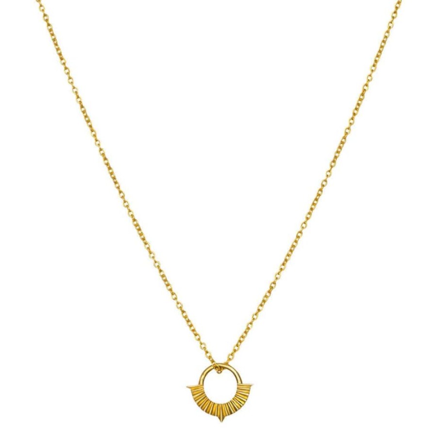 Necklaces One and Eight | Gold-Plated Wren Necklace