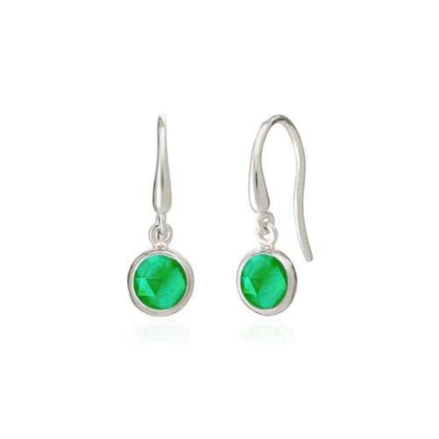 Earrings Luceir Jewellery | Luceir May Birthstone Earrings - Emerald