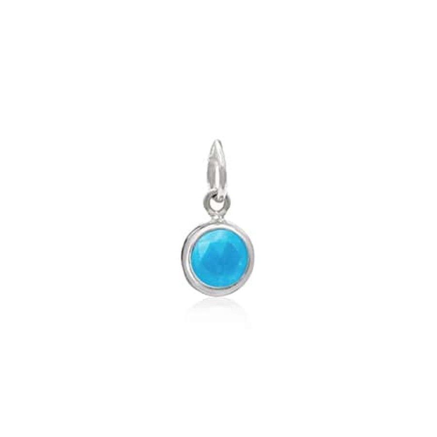 Necklaces Luceir Jewellery | Luceir December Birthstone Pendant - Turquoise