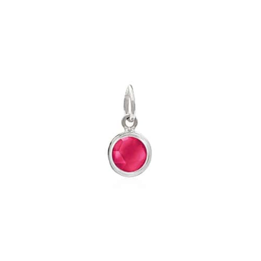 Necklaces Luceir Jewellery | Luceir July Birthstone Pendant - Ruby