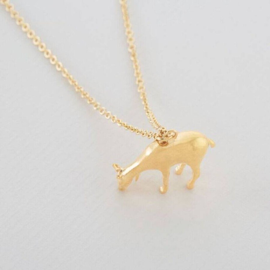 Necklaces Alex Monroe | Grazing Doe Necklace