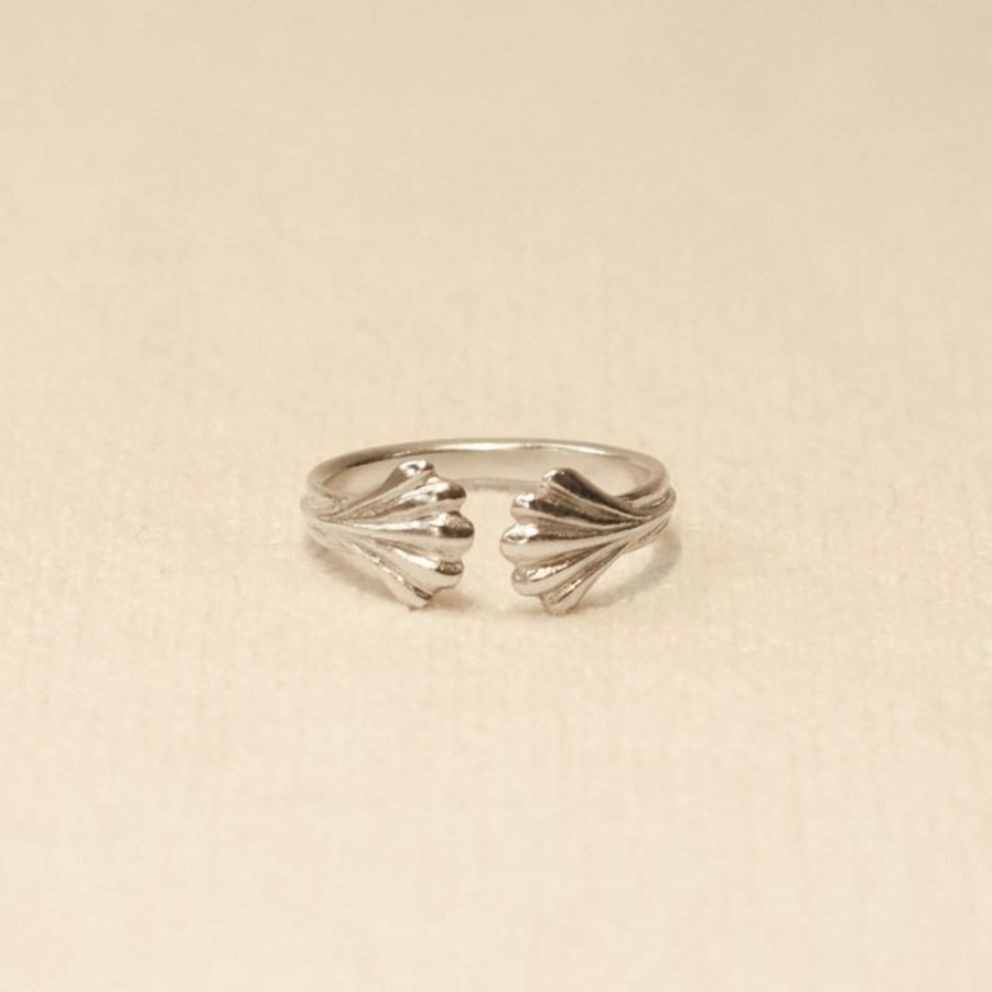 Rings Rosie Kent | Adjustable Silver Wing Ring