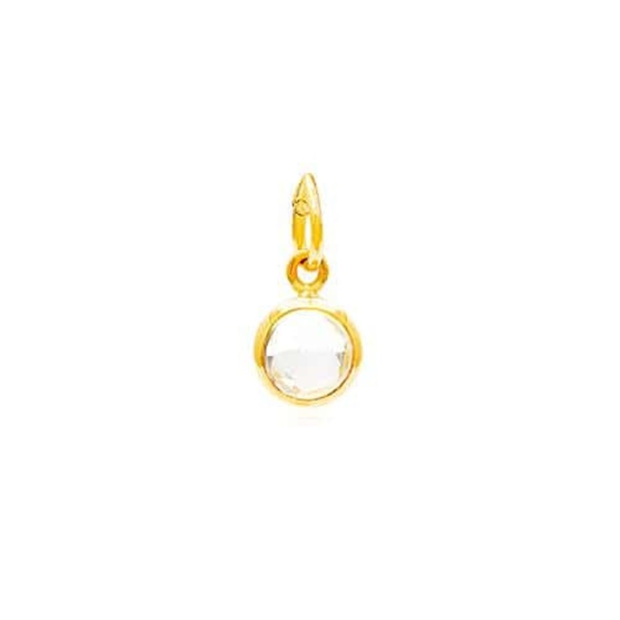 Necklaces Luceir Jewellery | Luceir April Birthstone Pendant - Crystal