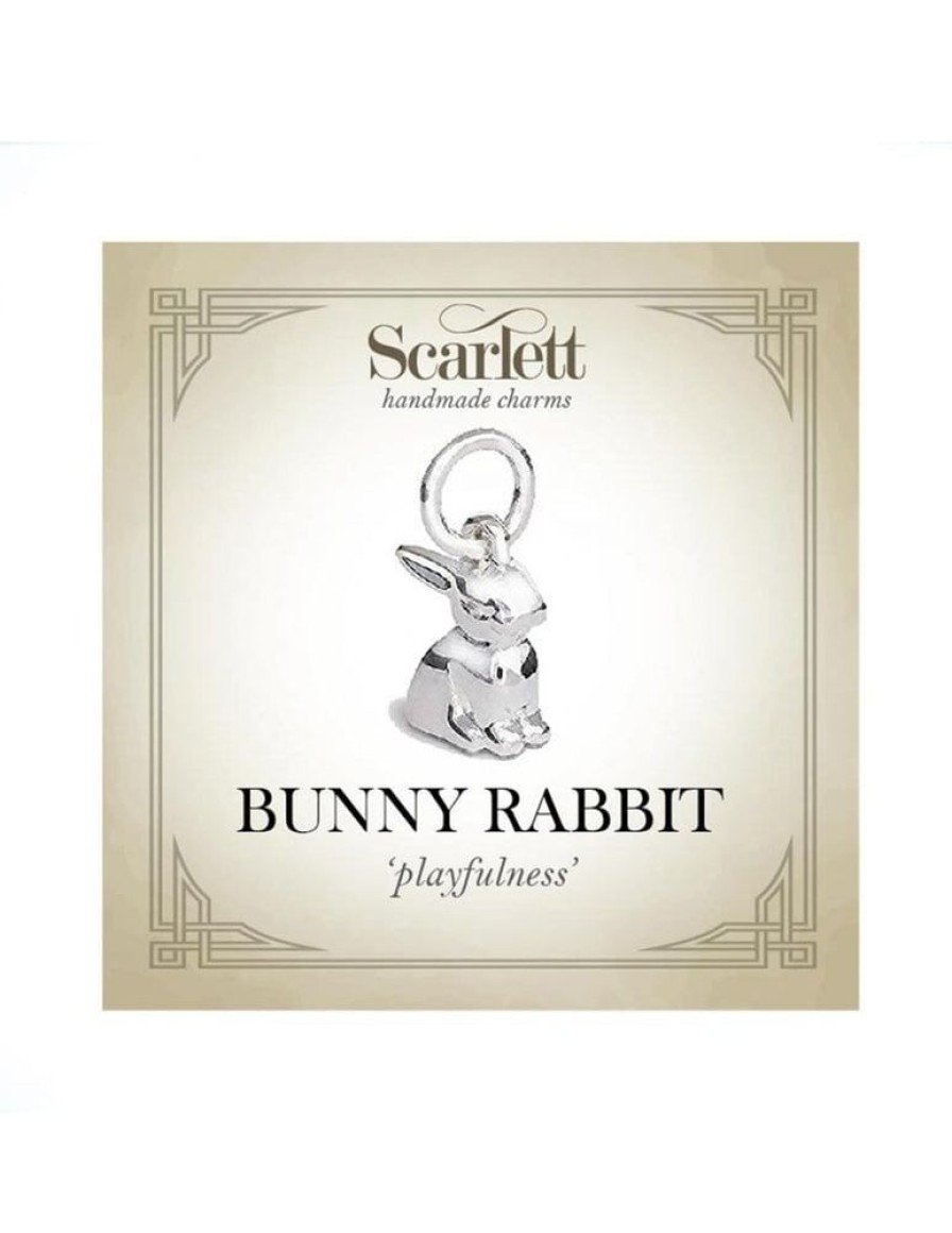 Bracelets Scarlett Jewellery | Scarlett Silver Bunny Charm