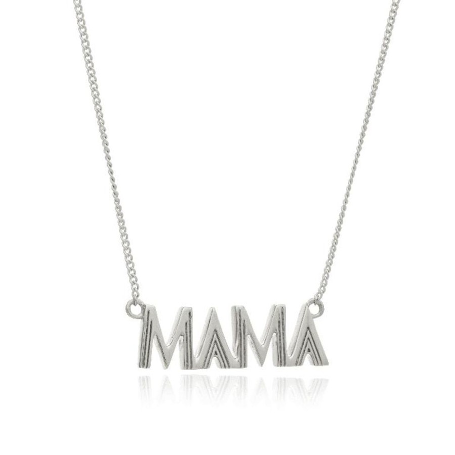 Necklaces Rachel Jackson | Rachel Jackson Silver Mama Necklace