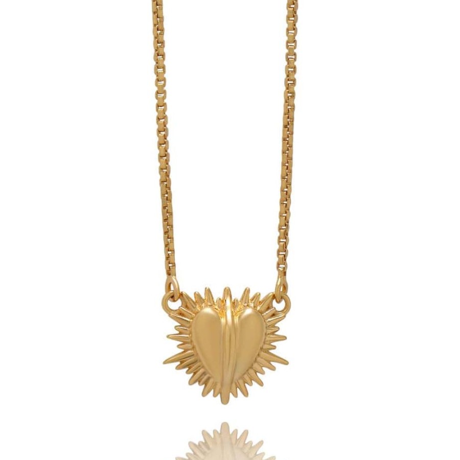 Necklaces Rachel Jackson | Electric Love Mini Heart Necklace