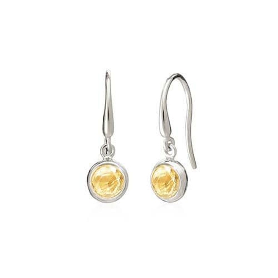 Earrings Luceir Jewellery | Luceir November Birthstone Earrings - Citrine