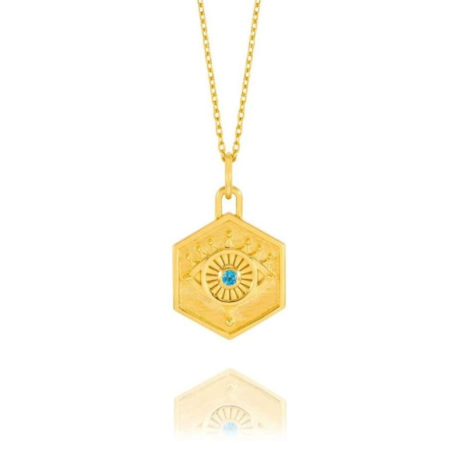 Necklaces Rachel Jackson | Protective Evil Eye Necklace