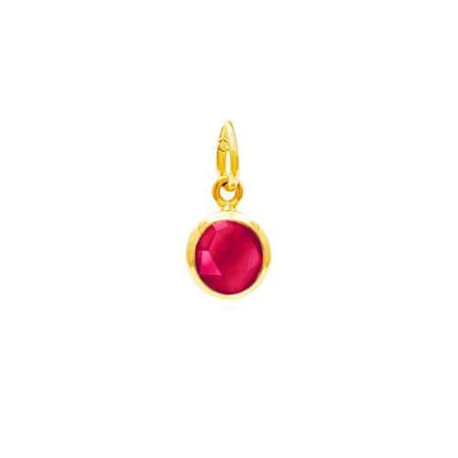 Necklaces Luceir Jewellery | Luceir July Birthstone Pendant - Ruby